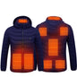 New Heated Jacket & Coat with USB Electric Heater & Thermal Clothing Heating Vest for Winter