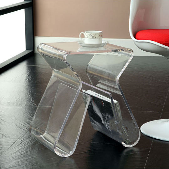 Simple Acrylic Transparent Small Coffee Table